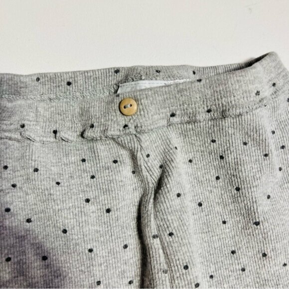 Zara Kids Gray Leggings with Black Dots - Picture 2 of 3